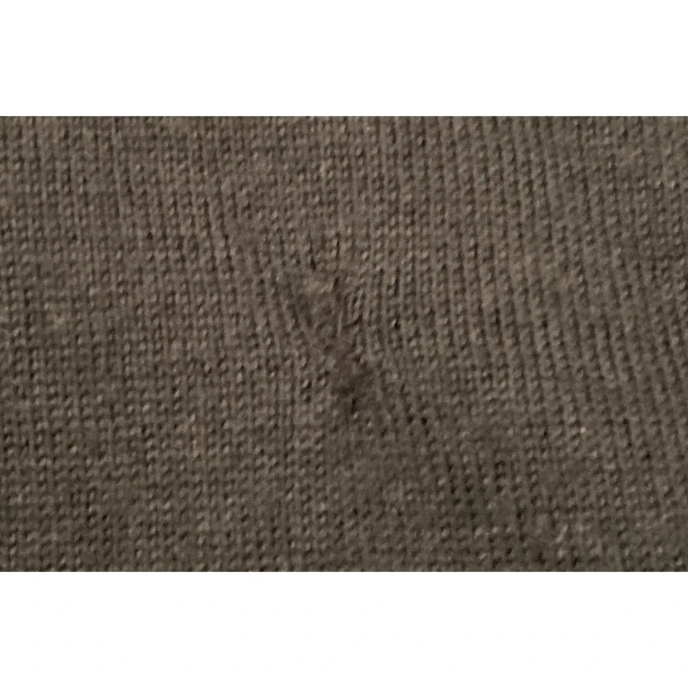 Tory Burch Hunter Green Sweater Women's Small S/P Gold Logo Buttons Knit On Back